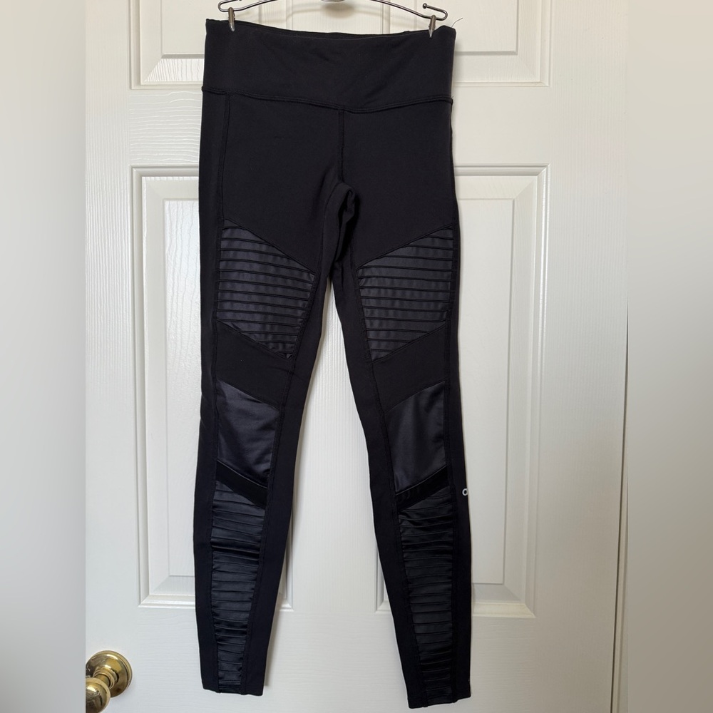 Alo Yoga High Waist Moto Leggings Black XS
